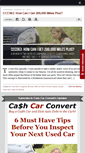 Mobile Screenshot of cashcarconvert.com