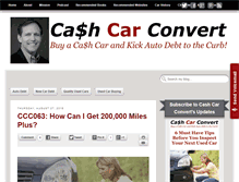 Tablet Screenshot of cashcarconvert.com